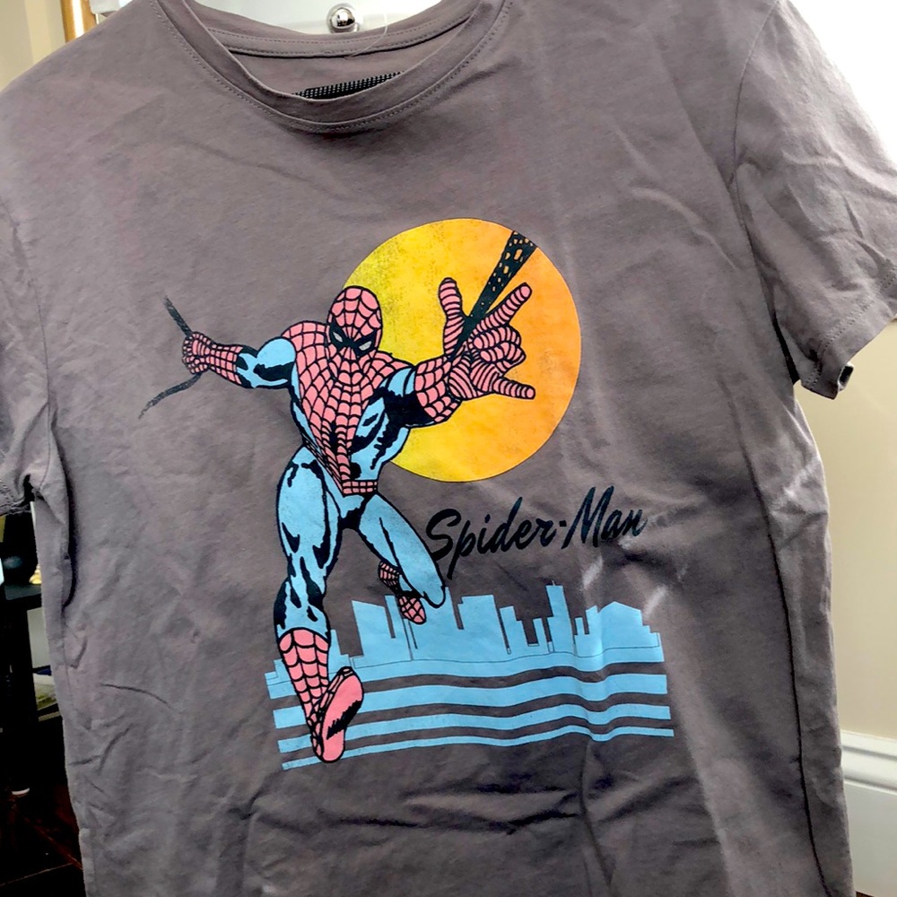 Marvel size small Spider-Man Tshirt.
